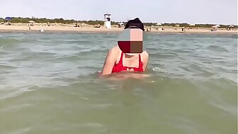 Wife Going Nude Flashing Outdoor Walking Playing In Wild And The Beach - Skysexfree