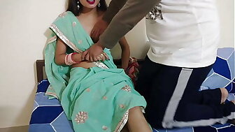 Desi cute magnificent Bhabhi fuck, Indian sex part 2