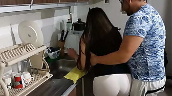 Prima Putona Hindo Latina Folla Con Su Primo En La Cocina Acaba En La Boca Y Come Semen 1-2 FULLONXRED