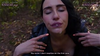 Public Agent Pickup in Open-air Park with Real Sex and Cum in Mouth / Kiss Gyrate