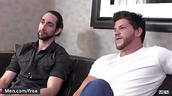 Ashton McKay and Roman Cage - Settee Confessions - Drill My Hole - Trailer preview - Men.com