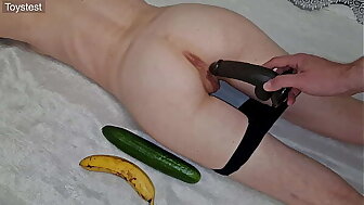 DILDO? Banana? CUCUMBER? Creme de la creme Drained loathing not that be fitting of Close by nearly pussy